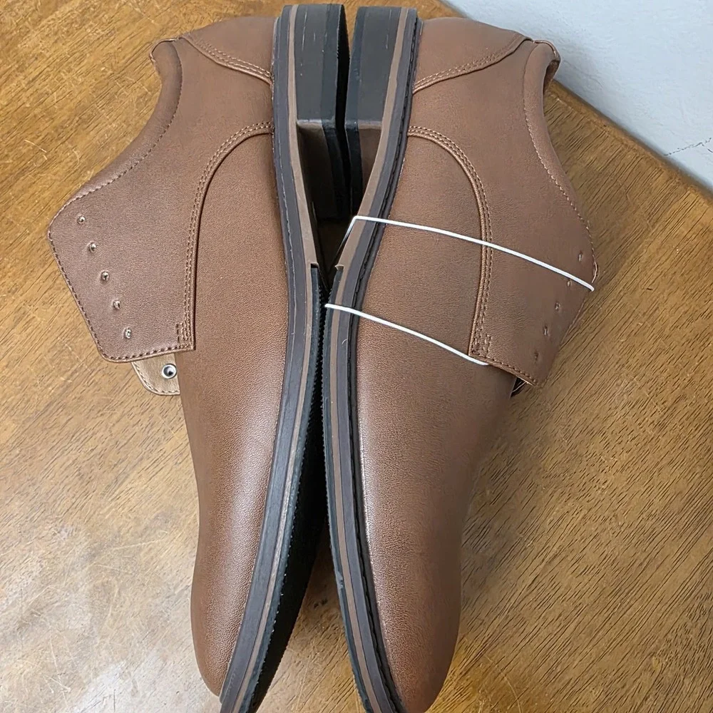 Men's Leo Oxford Dress Shoes - Goodfellow & Co Brown 11.5 Need Laces‎